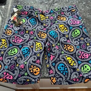 LOUDMOUTH by John Daly Joolly Roger mens shorts